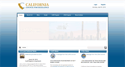 Desktop Screenshot of calexcellence.org